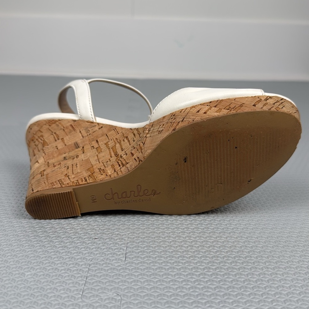 Charles David wedge sandals in size 6M. - Picture 7 of 7